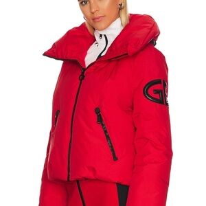 Goldbergh Porter Puffer Jacket in Flame